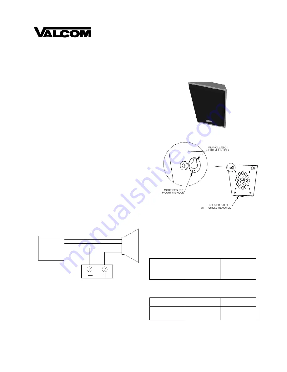 Valcom V-1054 Скачать руководство пользователя страница 1