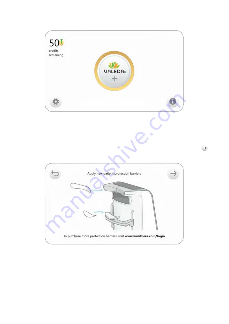 Valeda Light Delivery System User Manual Download Page 9