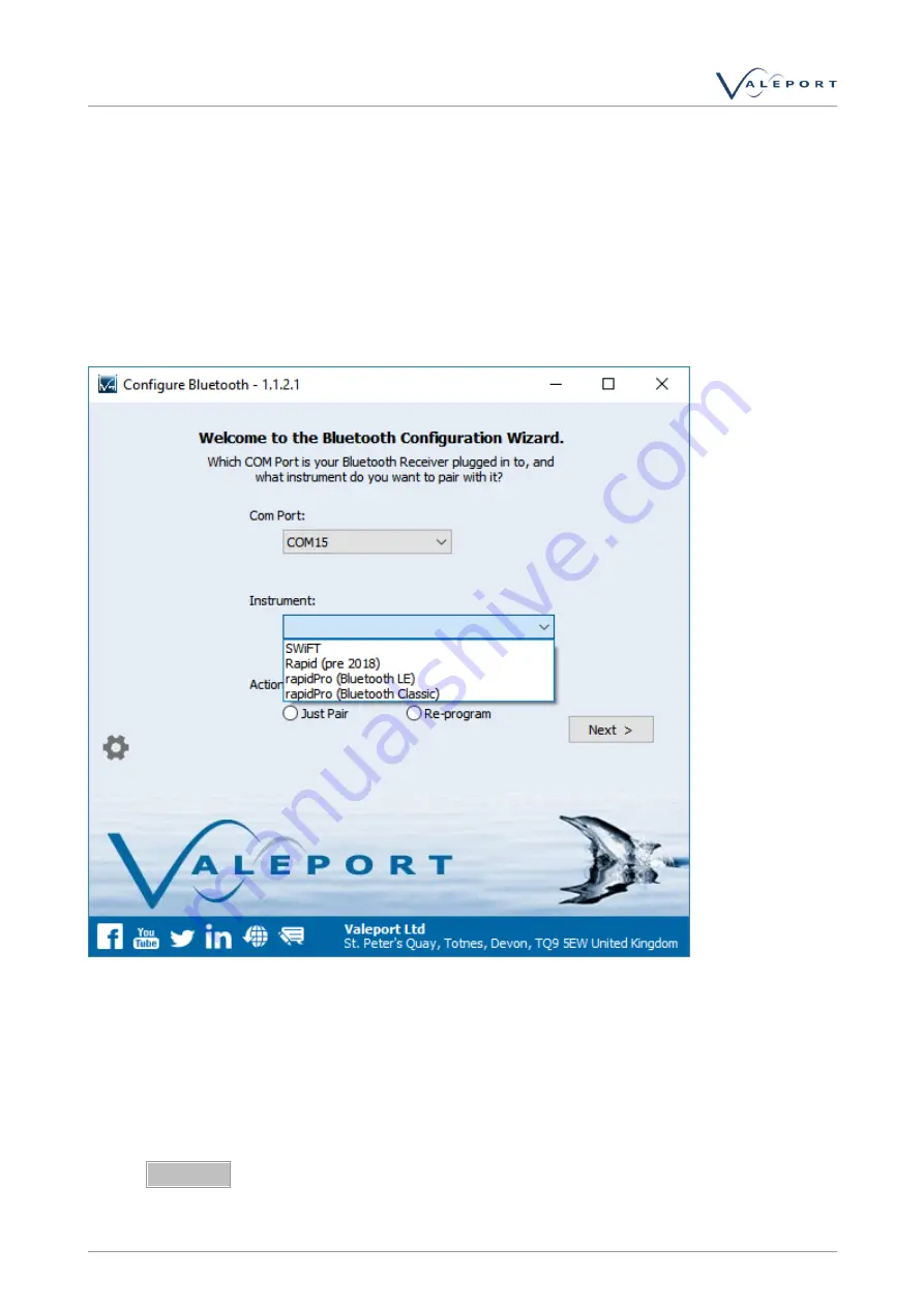 Valeport rapid ProSVT Operating Manual Download Page 32