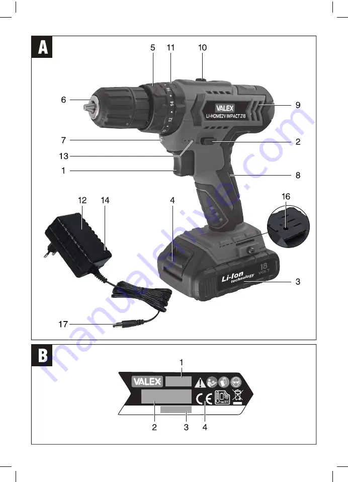 Valex LI-HOME2V IMPACT218 Скачать руководство пользователя страница 2