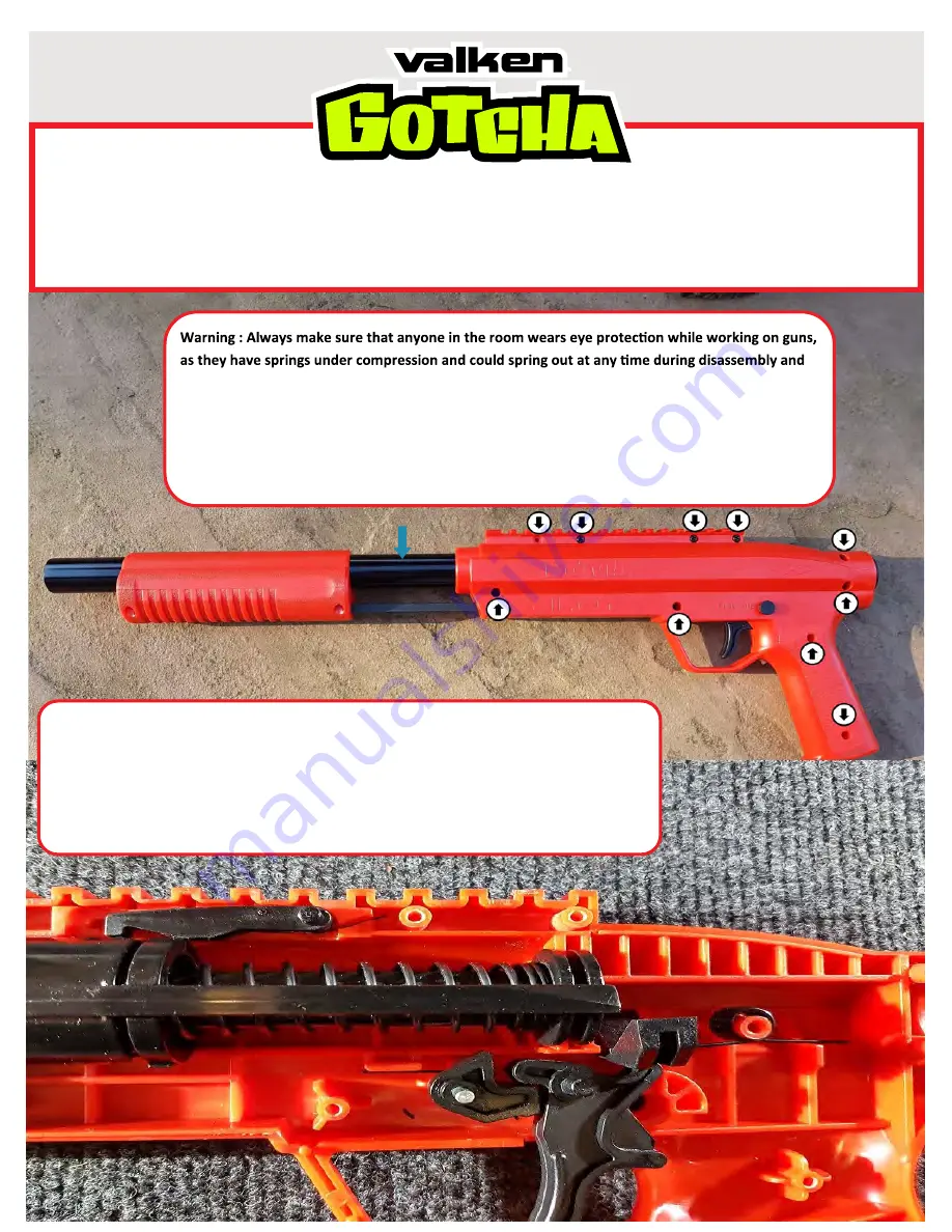 Valken GOTCHA Pictorial Manual Download Page 1