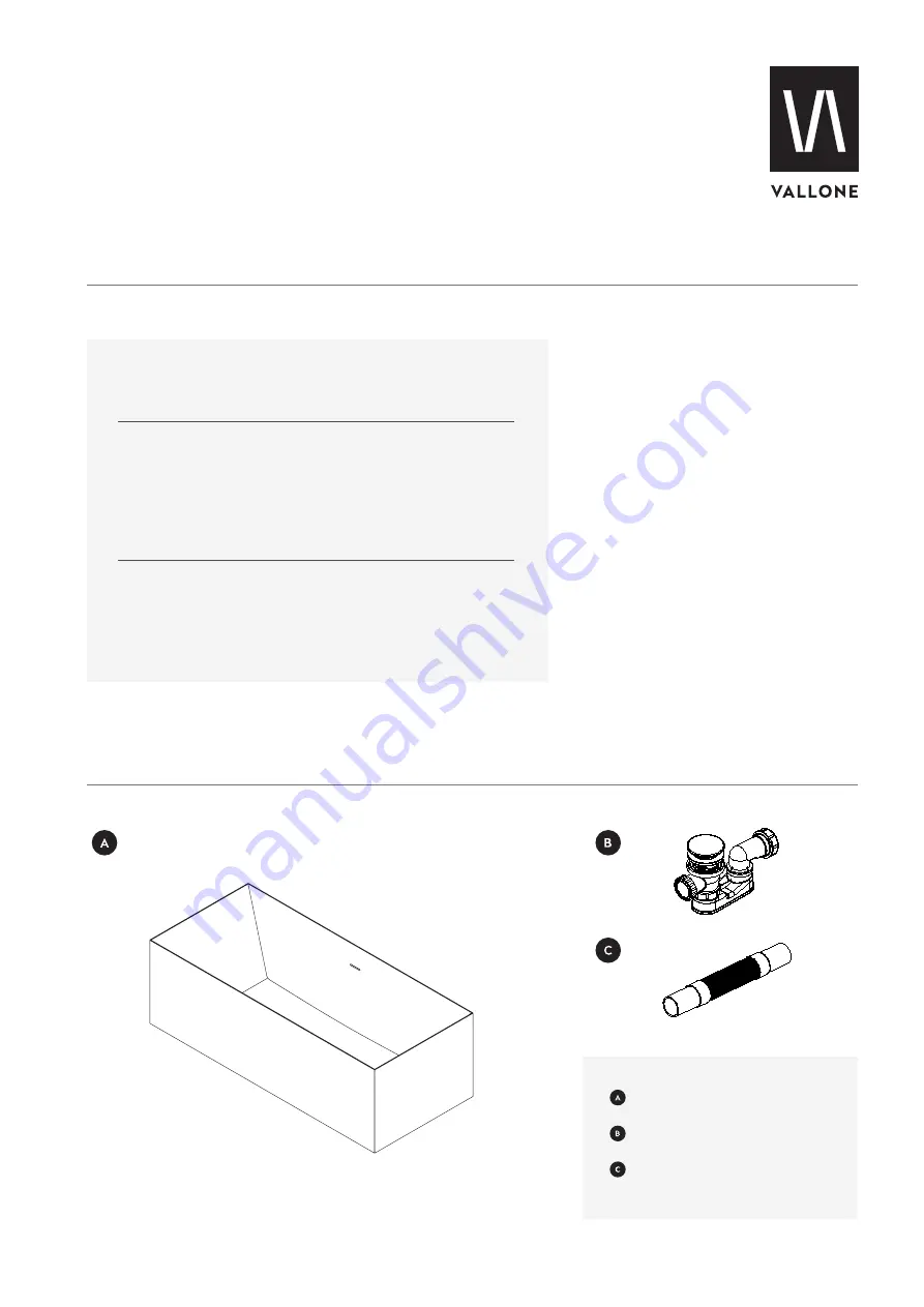 Vallone engadin 1300-10-10-C Technical Information Download Page 2