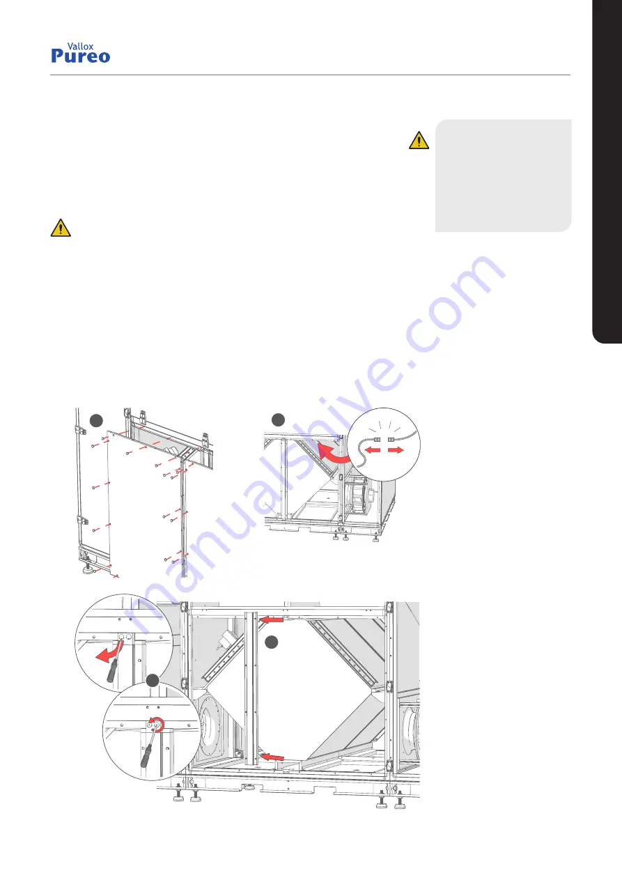 Vallox Pureo TX 500 Manual Download Page 27