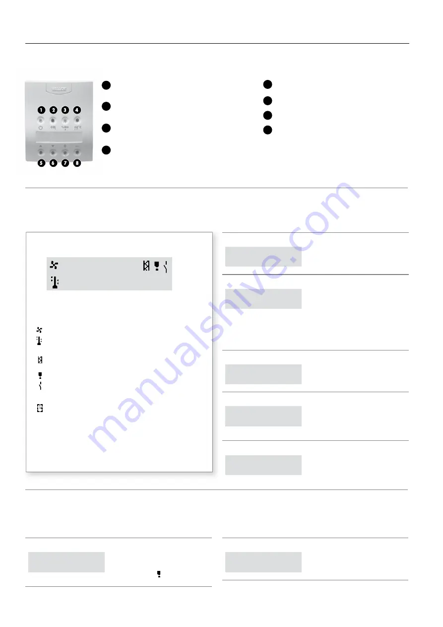 Vallox VALLOX 121 SE Series Operating, Maintenance And Technical Instructions Download Page 4