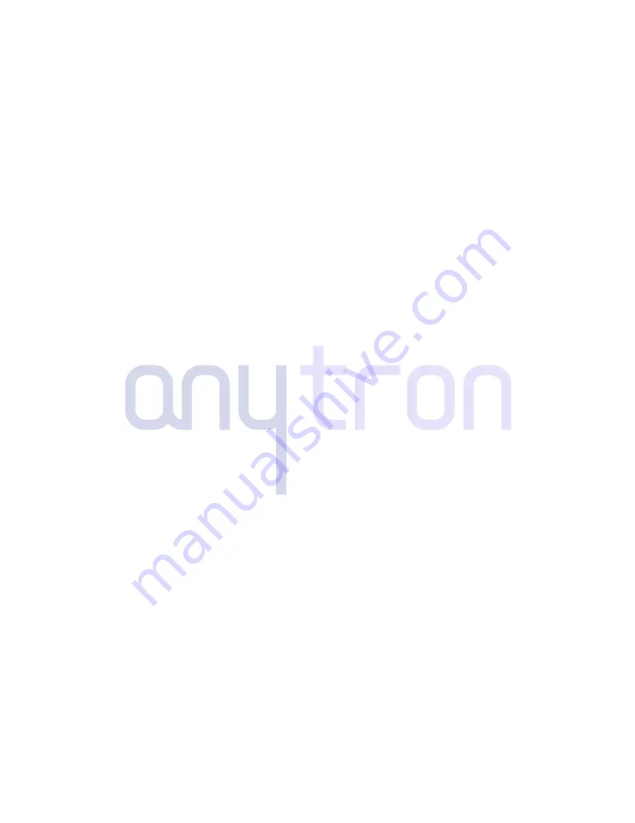 Valloy Incorporation Any-001 Anytron User Manual Download Page 2