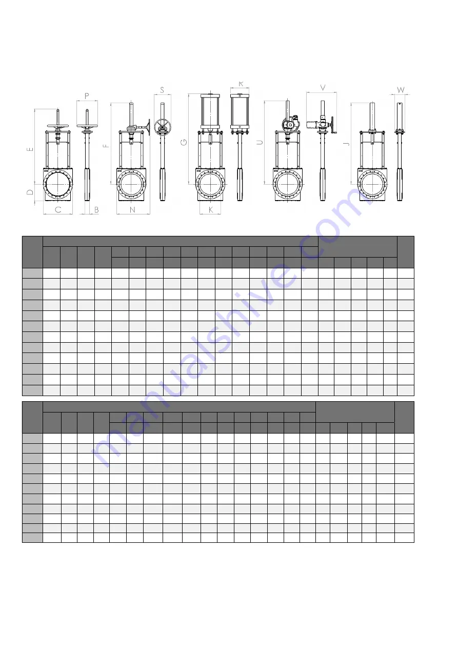 Valmet Flowrox SKW DN50-600 Installation Maintenance And Operating Instructions Download Page 50