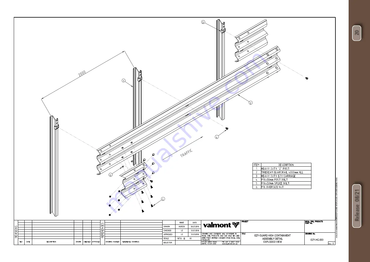 valmont Ezy-Guard HC Product Manual Download Page 20