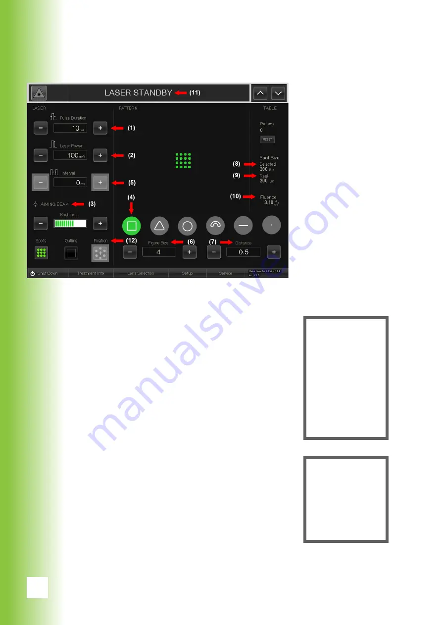 Valon Multispot Laser User Manual Download Page 26