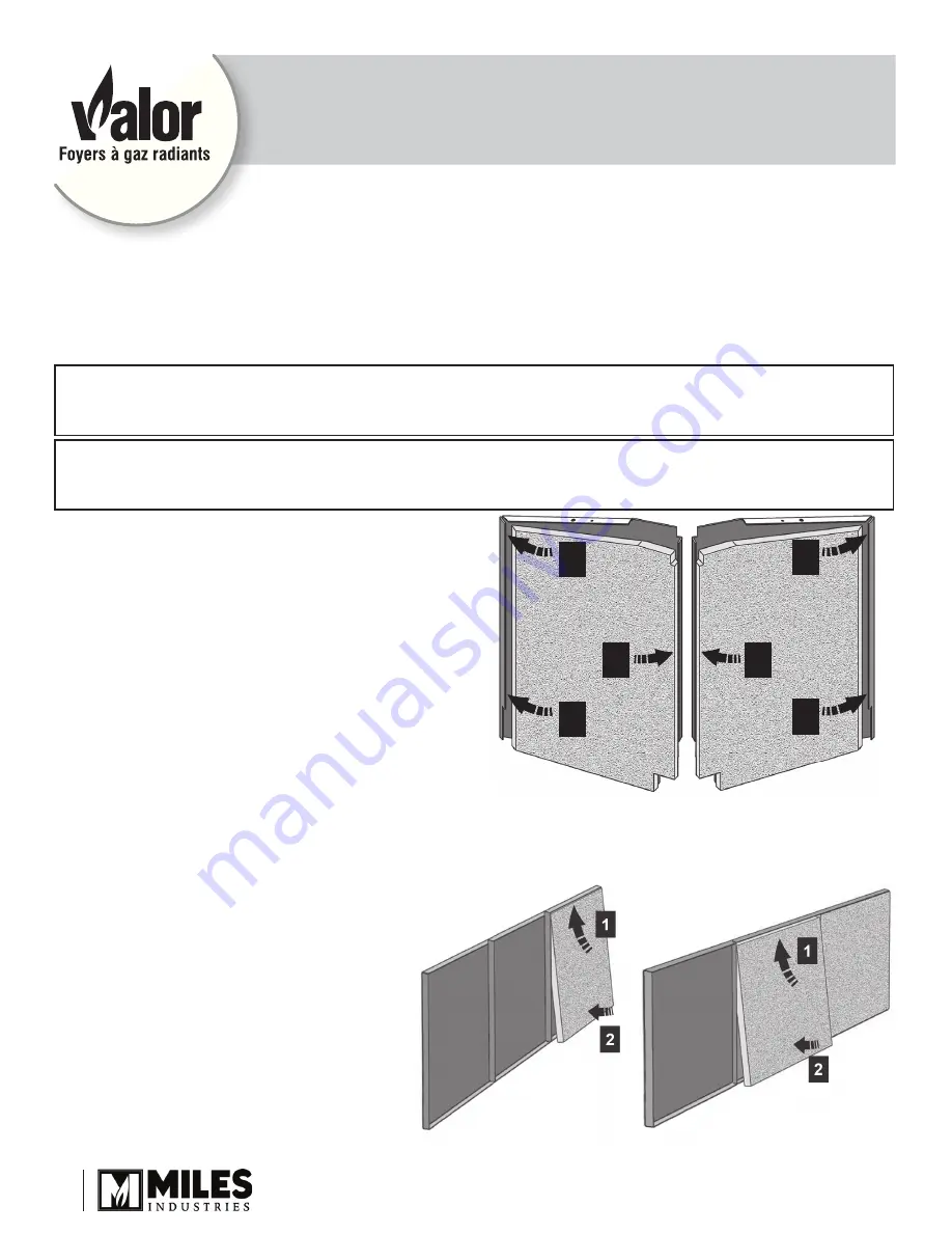 Valor 1725EBL-03 Installation Instructions Download Page 2