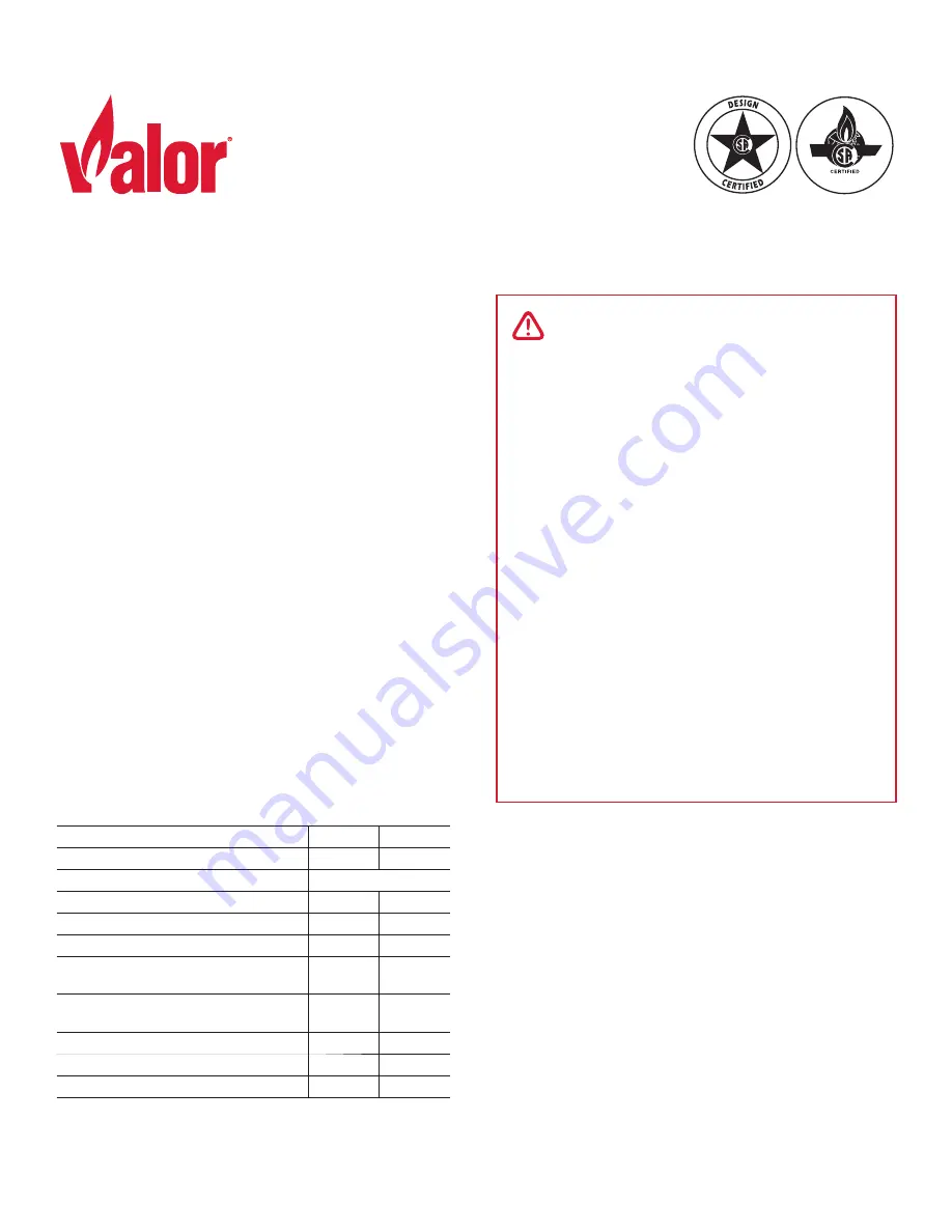 Valor 1800KNGK V Download Page 6