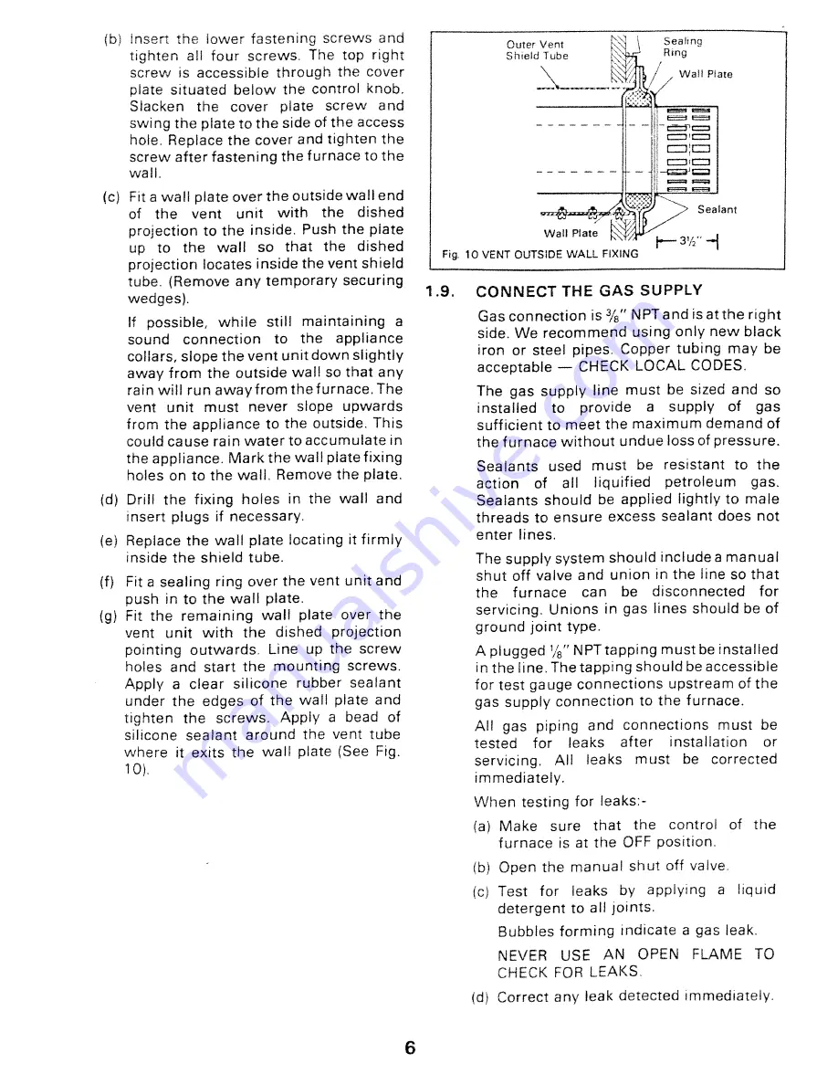 Valor 479MP Installation Instructions Manual Download Page 8