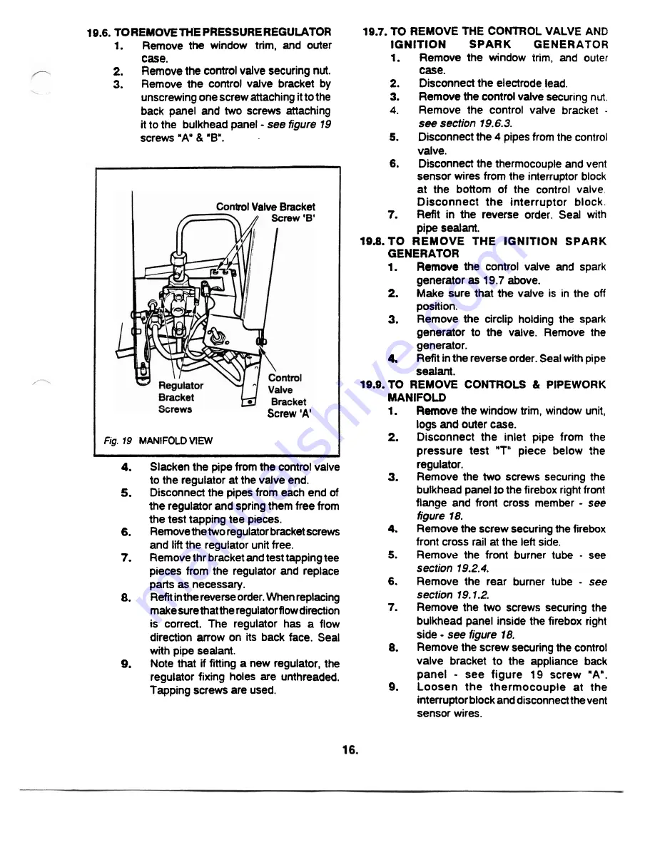 Valor 492CBC Installer'S & Owner'S Manual Download Page 17