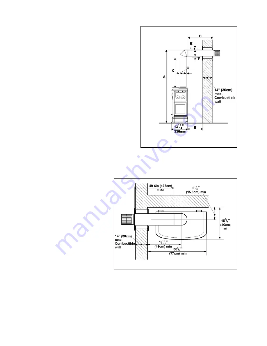 Valor 530 Direct Vent Installation Manual Download Page 11