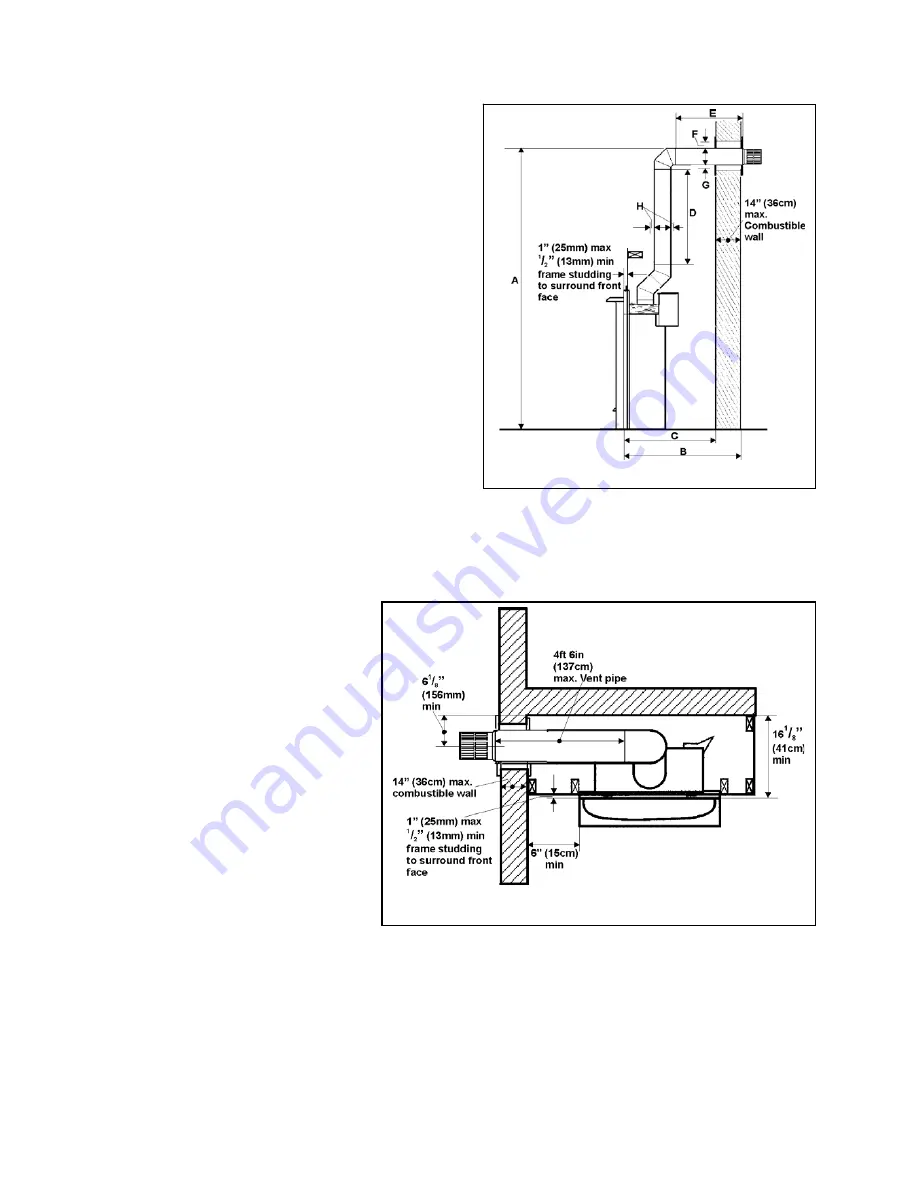 Valor 530 Direct Vent Installation Manual Download Page 18