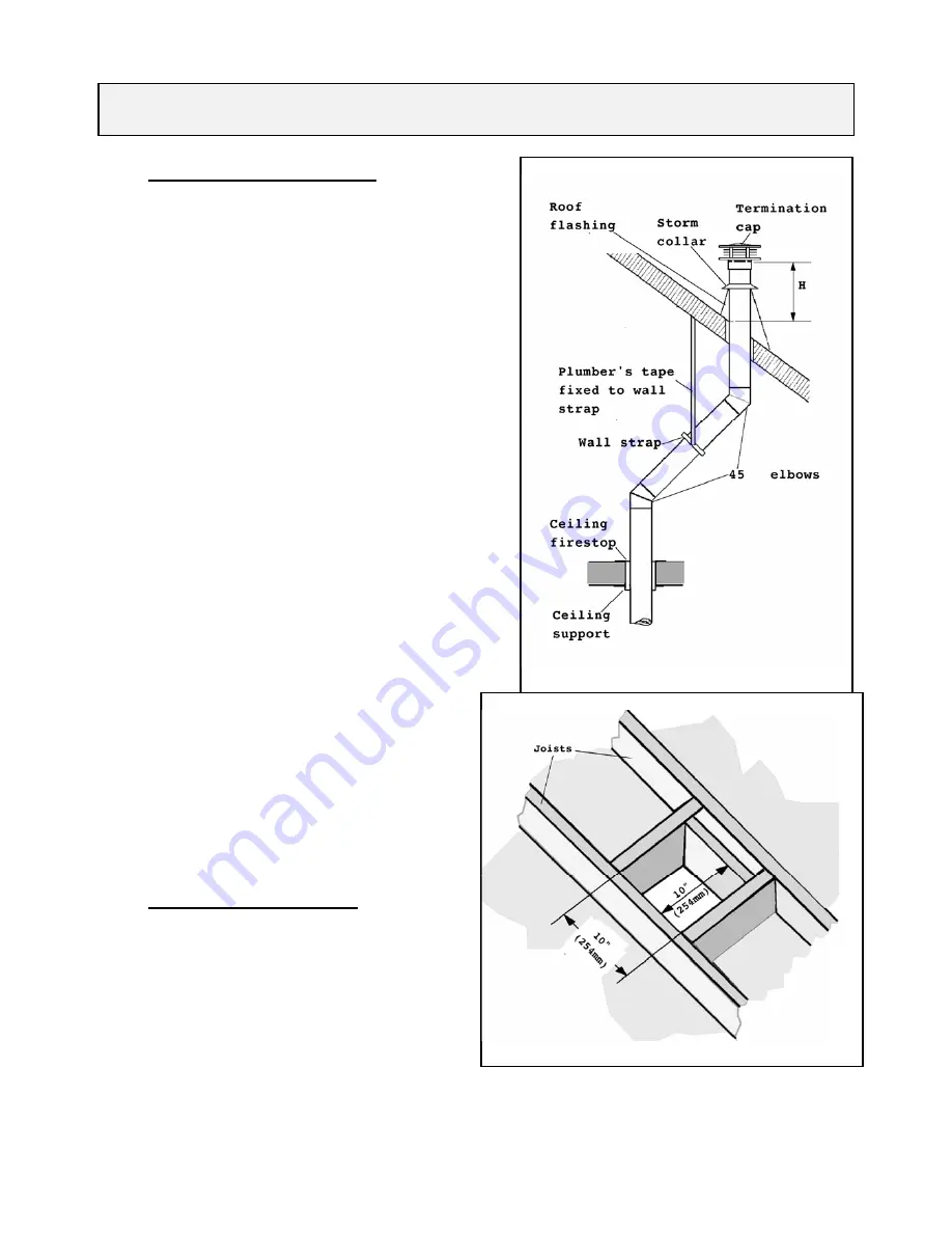 Valor 530 Direct Vent Installation Manual Download Page 32