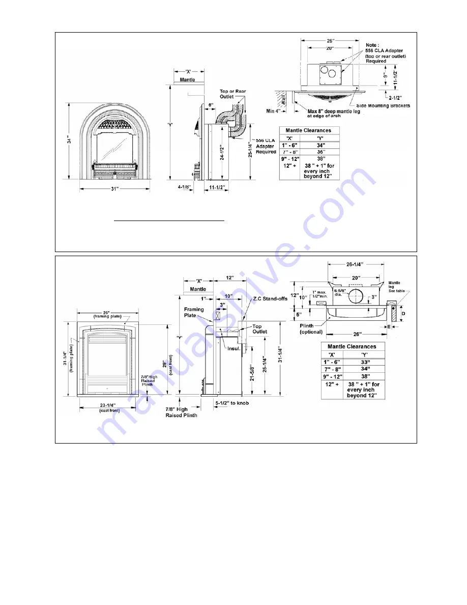 Valor 530XAN Installation And Owner'S Manual Download Page 8