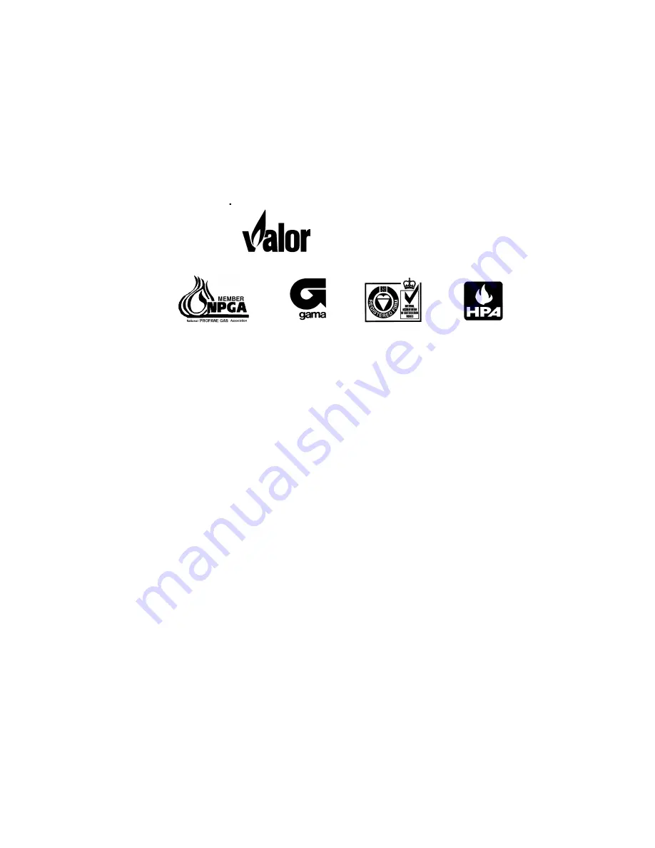 Valor 722AN Installation And Owner'S Manual Download Page 20