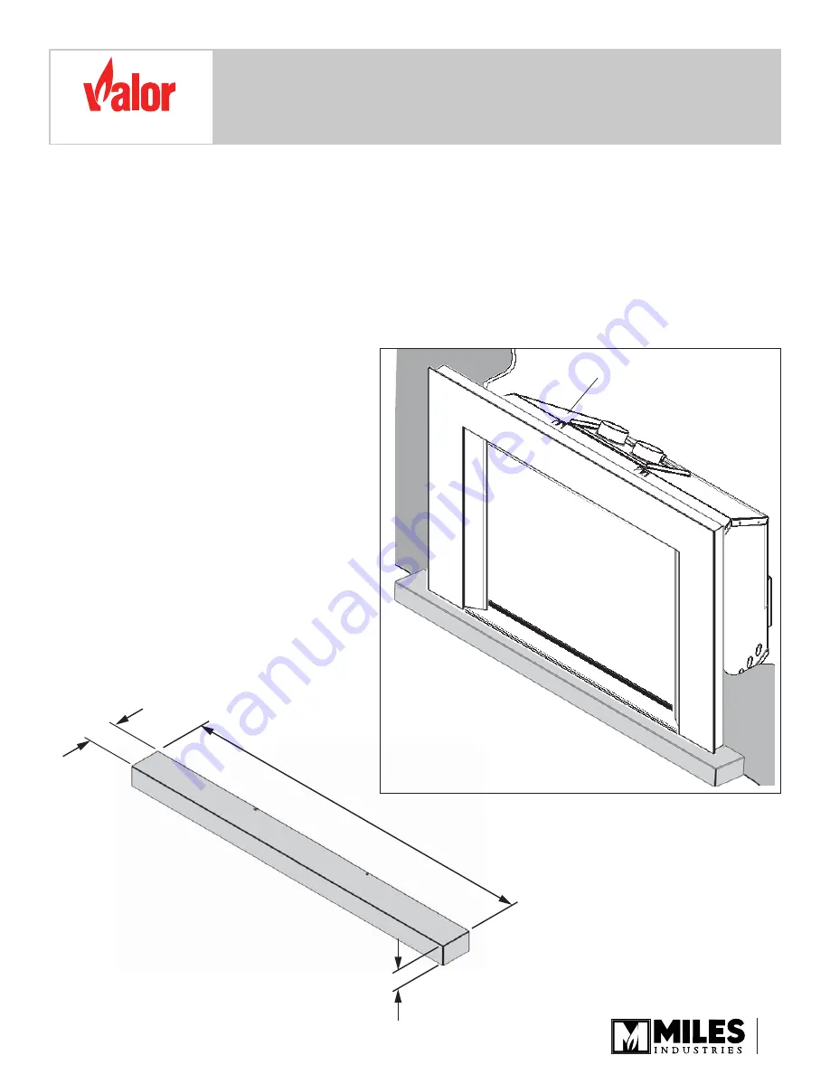 Valor 725RTB Black Installation Instructions Download Page 3