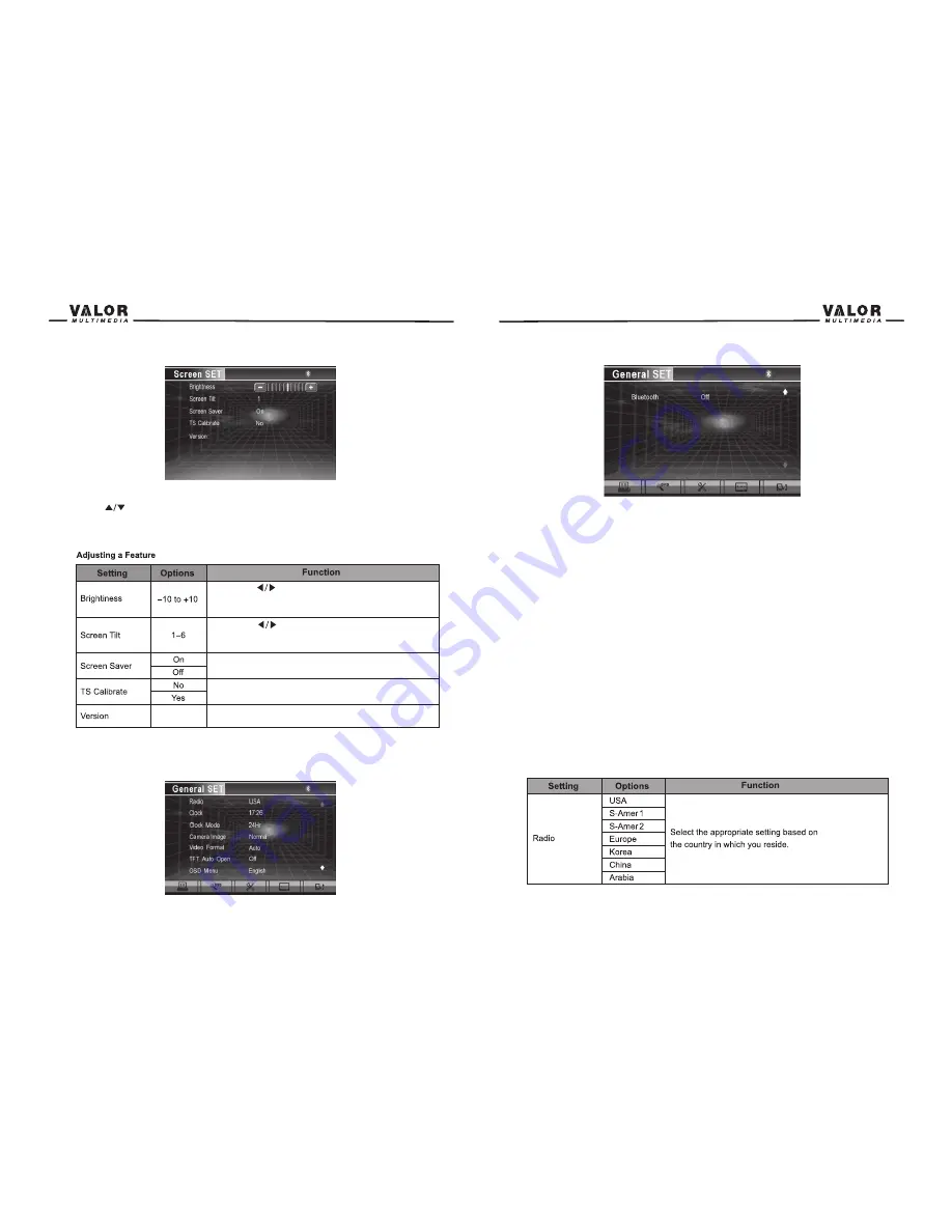 Valor ITS-703W Owner'S Manual Download Page 10