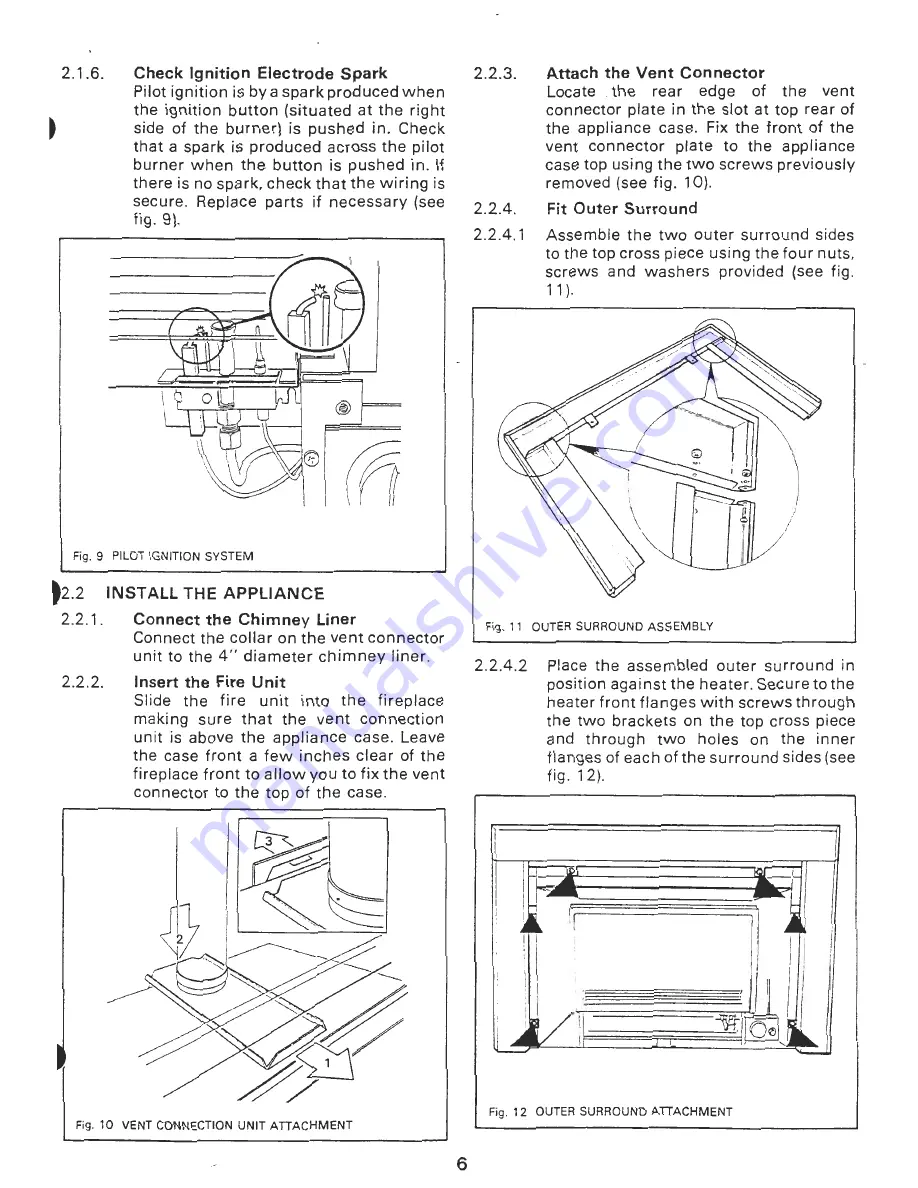 Valor Legend 736CN Installer'S & Owner'S Manual Download Page 7