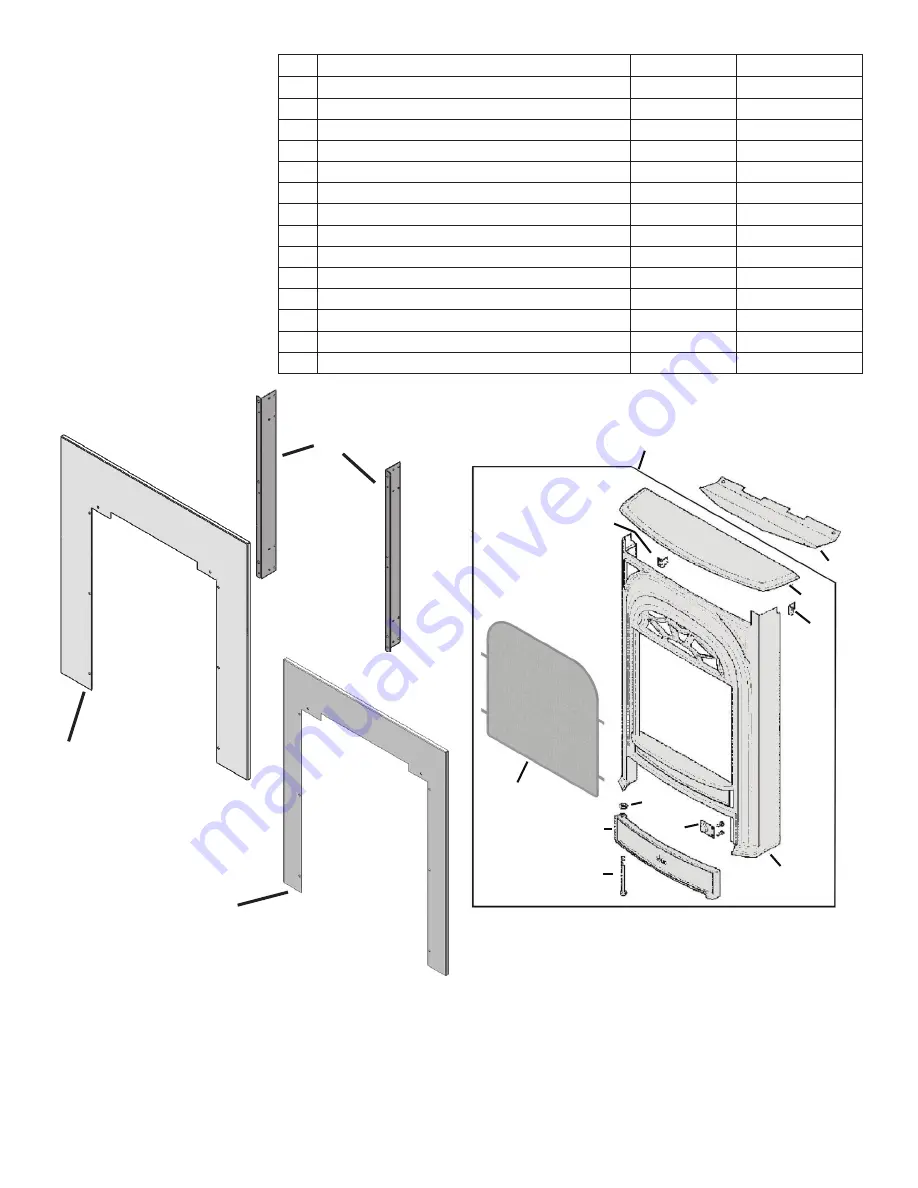 Valor PORTRAIT 536CXBI Installation Manual Download Page 7