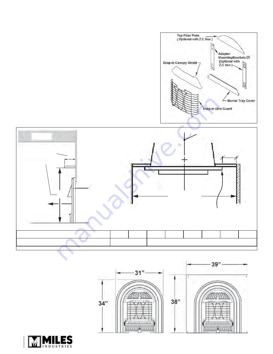 Valor PORTRAIT 539 Installation And Owner'S Manual Download Page 8