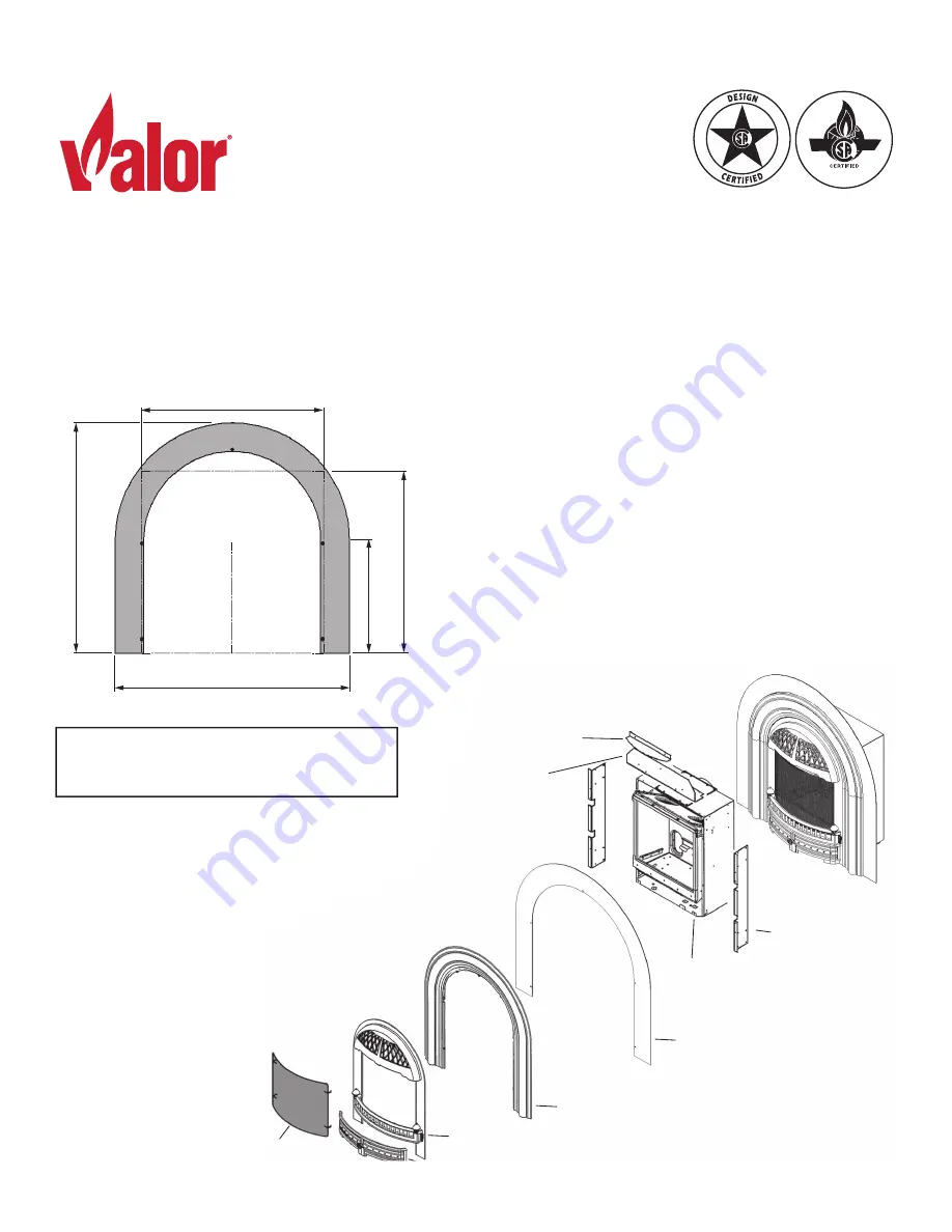 Valor Portrait 549APB Скачать руководство пользователя страница 3