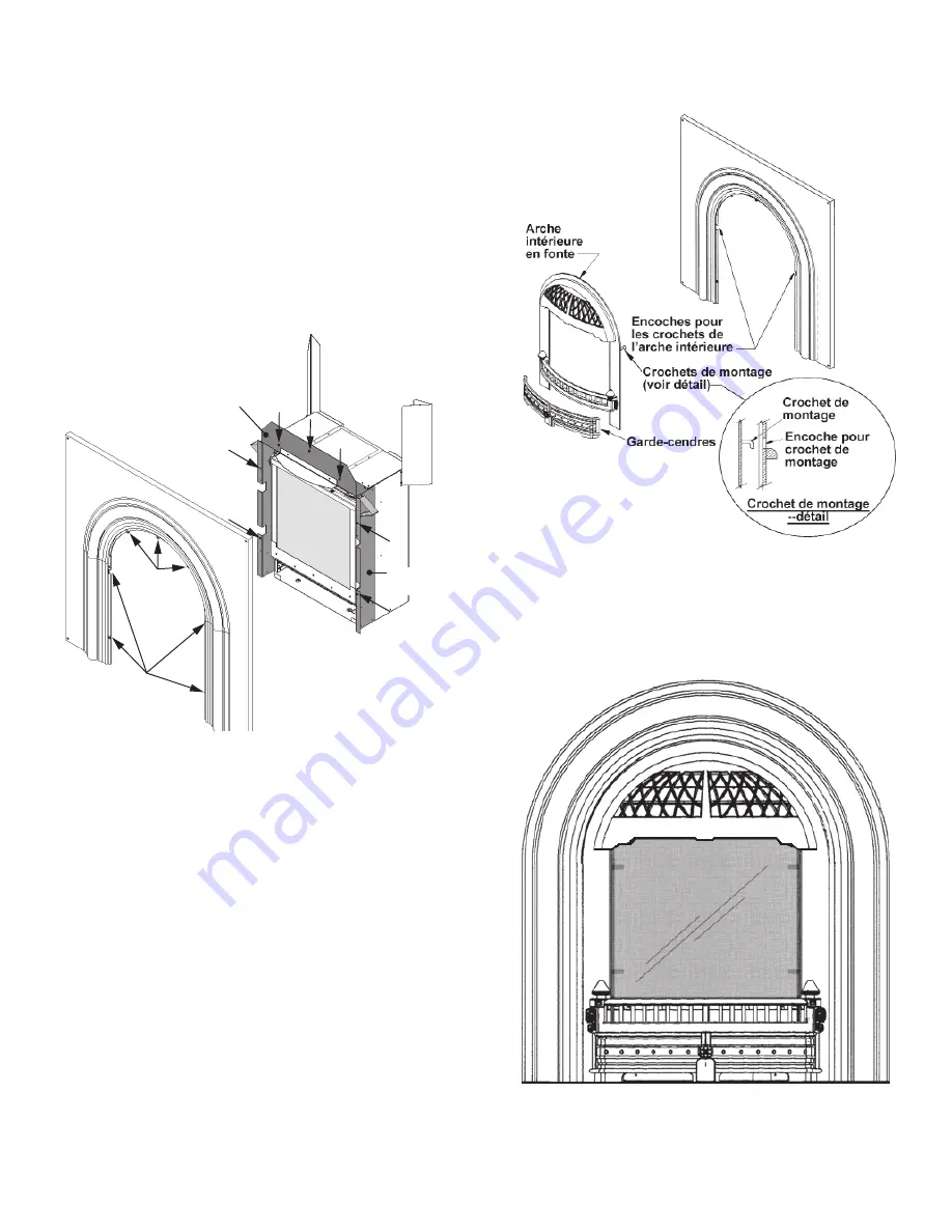 Valor Portrait Cast Arch Fronts 539 Series Installation Manual Download Page 17