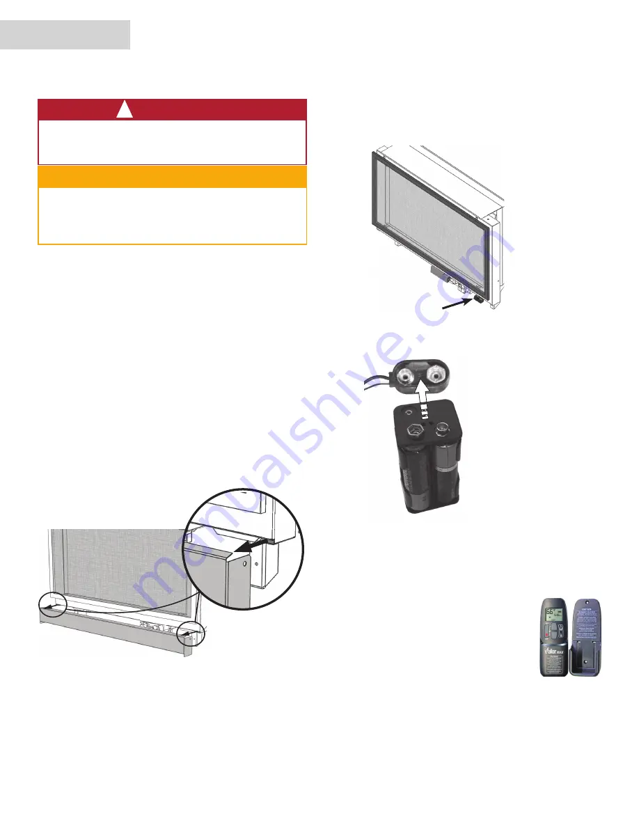 Valor Retrofire RF24KBN Installation & Owner'S Manual Download Page 18