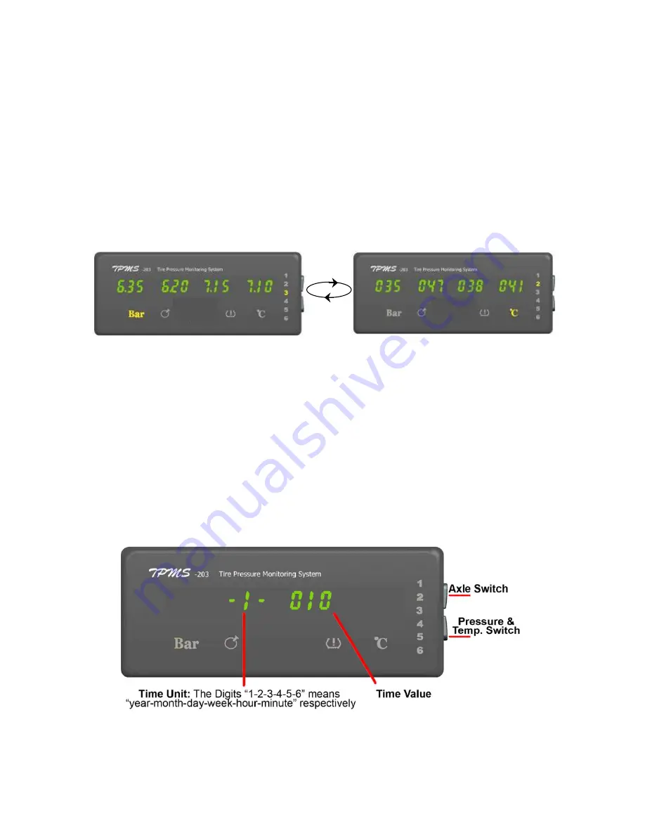 Valor TPMS-203 User Manual Download Page 5