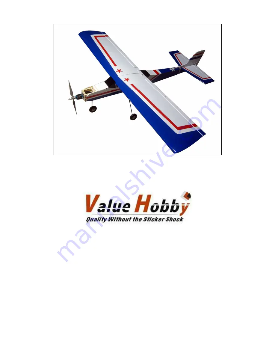 Value Hobby Aviator Trainer25 ARF Instruction Manual Download Page 18