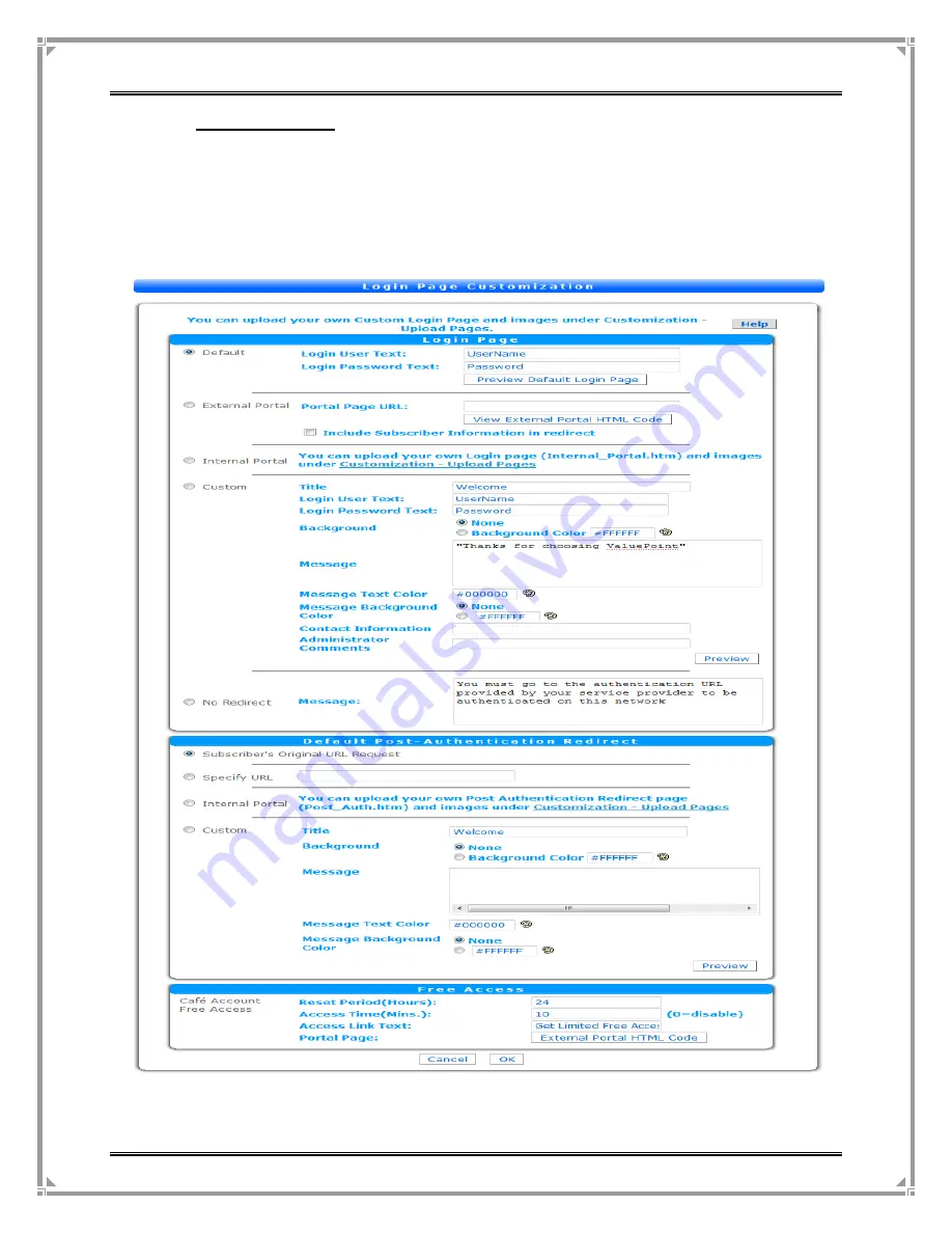 Value Point Gateway controller Series Скачать руководство пользователя страница 55