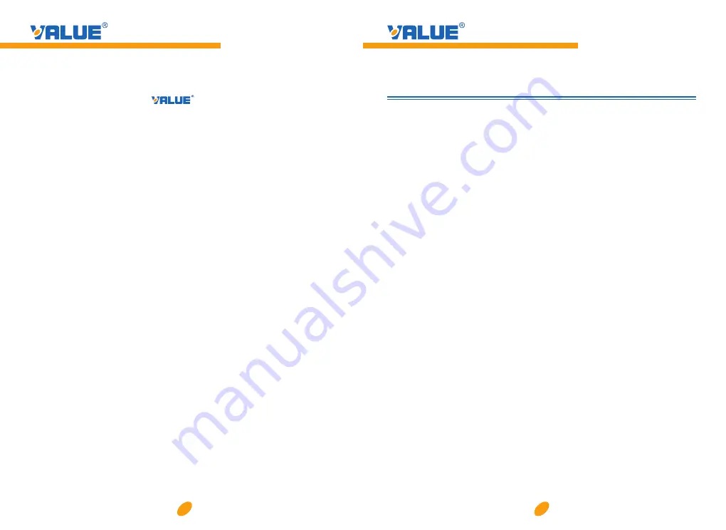 Value VES-100B Operating Manual Download Page 2