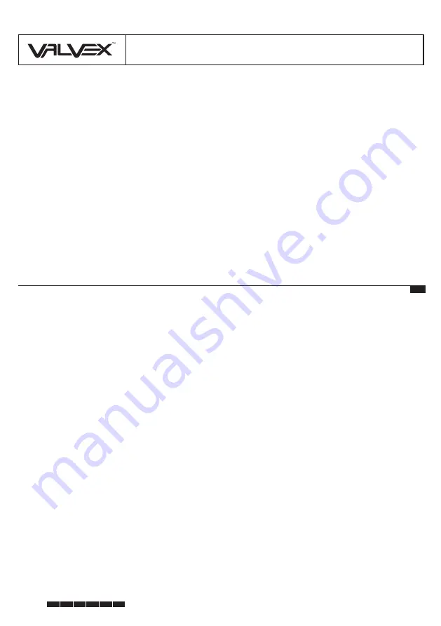 VALVEX ARS 2420150 Assembly And Operation Instructions Manual Download Page 5