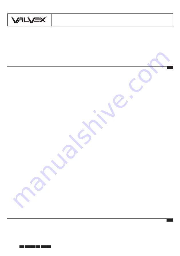 VALVEX ARS 2420150 Assembly And Operation Instructions Manual Download Page 7