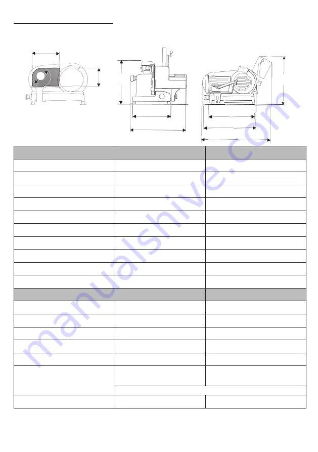 Van Berkel International GERMAN 25 User Manual Download Page 17