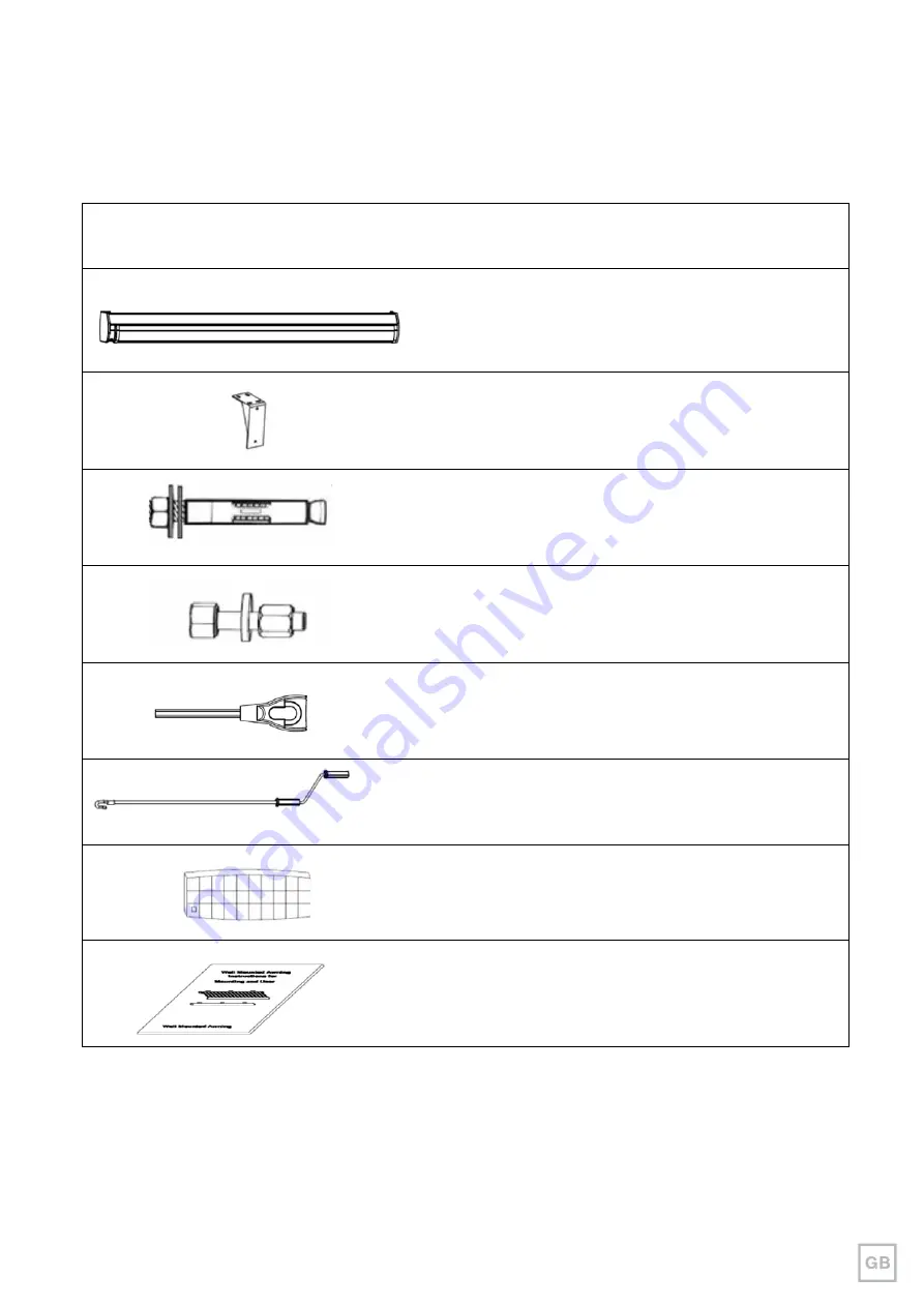 VANA SP1312 Assembly Instructions Manual Download Page 59