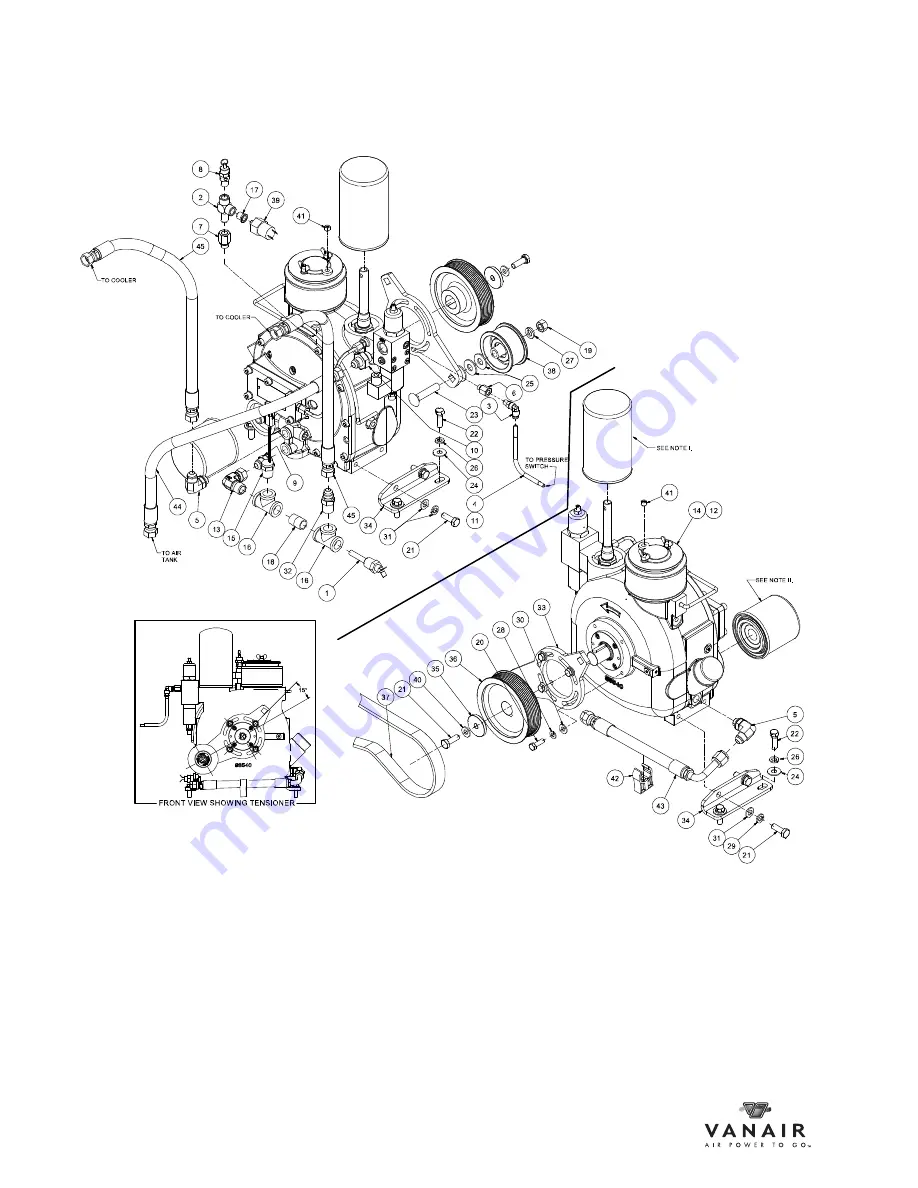 Vanair AIR N ARC RELIANT 300 Series Operations Manual & Parts List Download Page 138