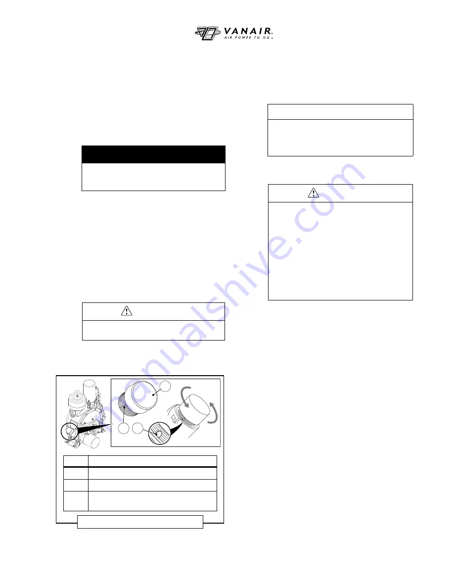 Vanair Reliant RS45 Installation, Operation, Maintenance And Parts Manual Download Page 27