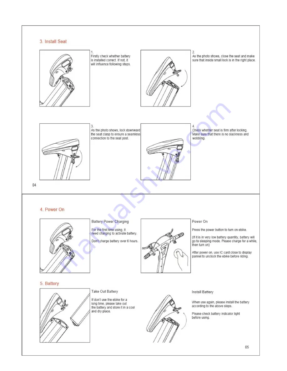 V&D Electric Bikes Go-Bike M3 User Manual Download Page 4