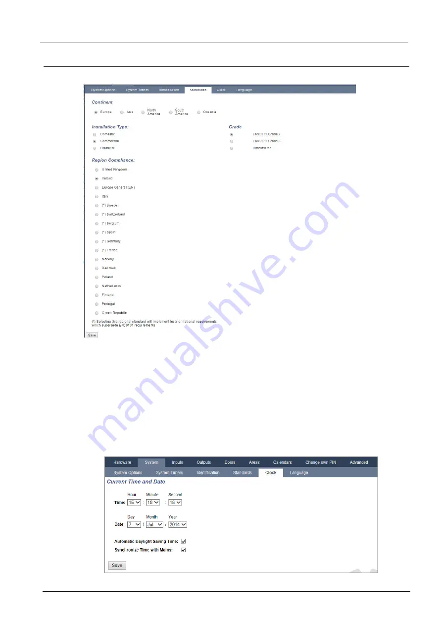 Vanderbilt SPC4 Series Installation & Configuration Manual Download Page 20