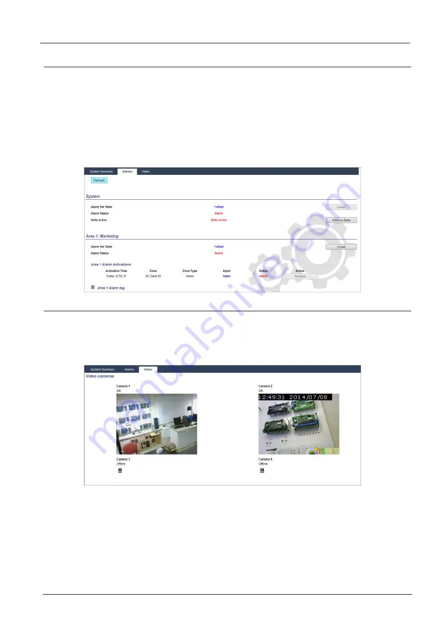 Vanderbilt SPC4 Series Installation & Configuration Manual Download Page 178