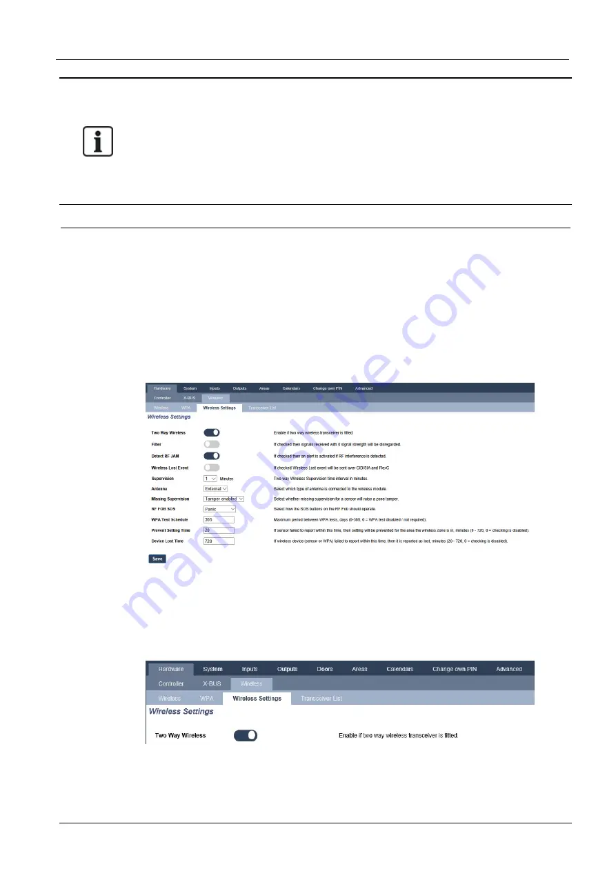 Vanderbilt SPC4 Series Installation & Configuration Manual Download Page 220