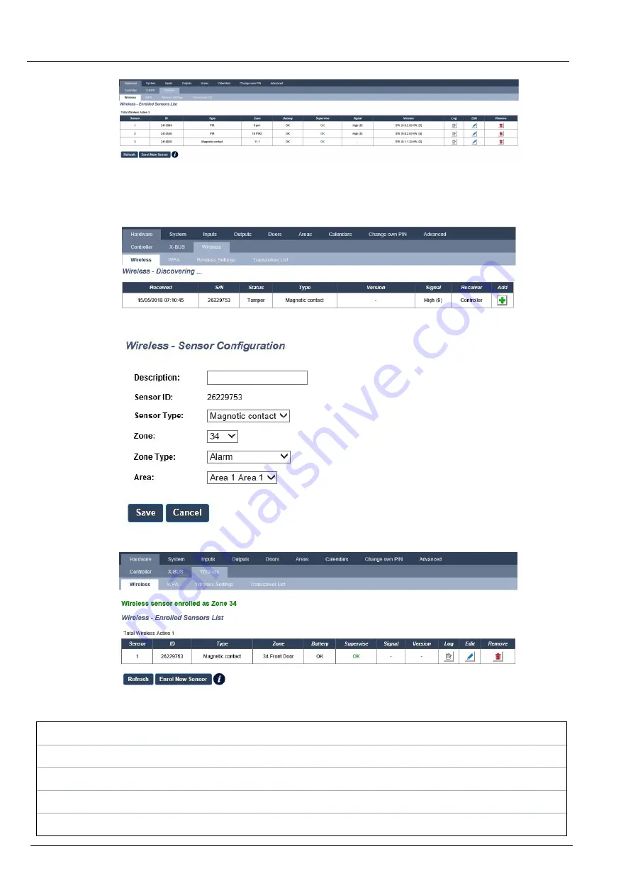 Vanderbilt SPC4 Series Installation & Configuration Manual Download Page 221