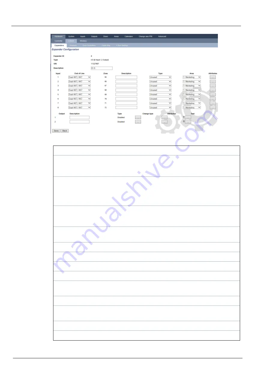 Vanderbilt SPC4 Series Installation & Configuration Manual Download Page 239