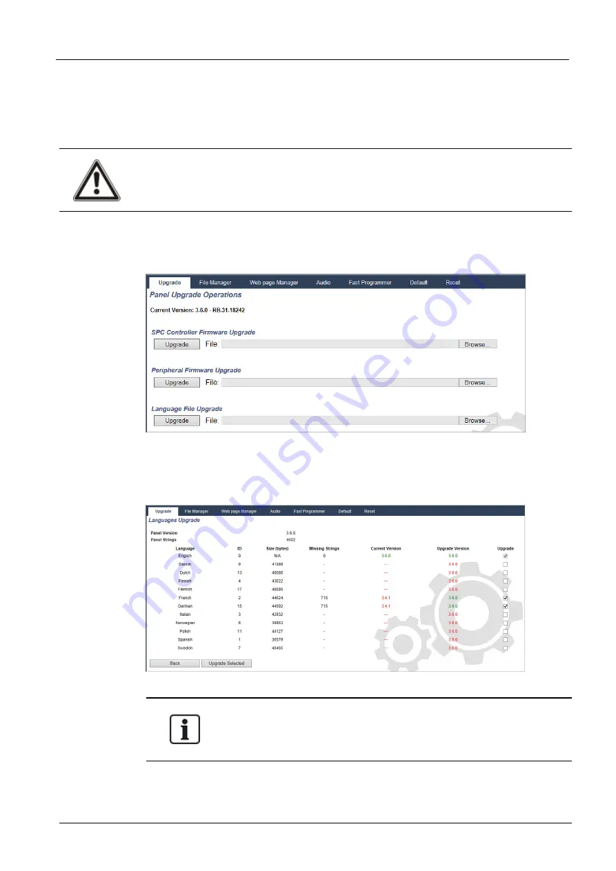 Vanderbilt SPC4 Series Installation & Configuration Manual Download Page 340