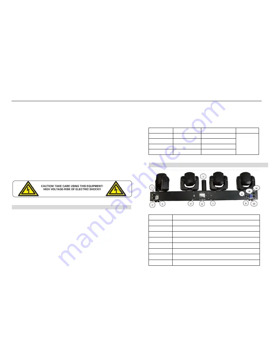 VanGaa Lighting VG-4HS432D Скачать руководство пользователя страница 3