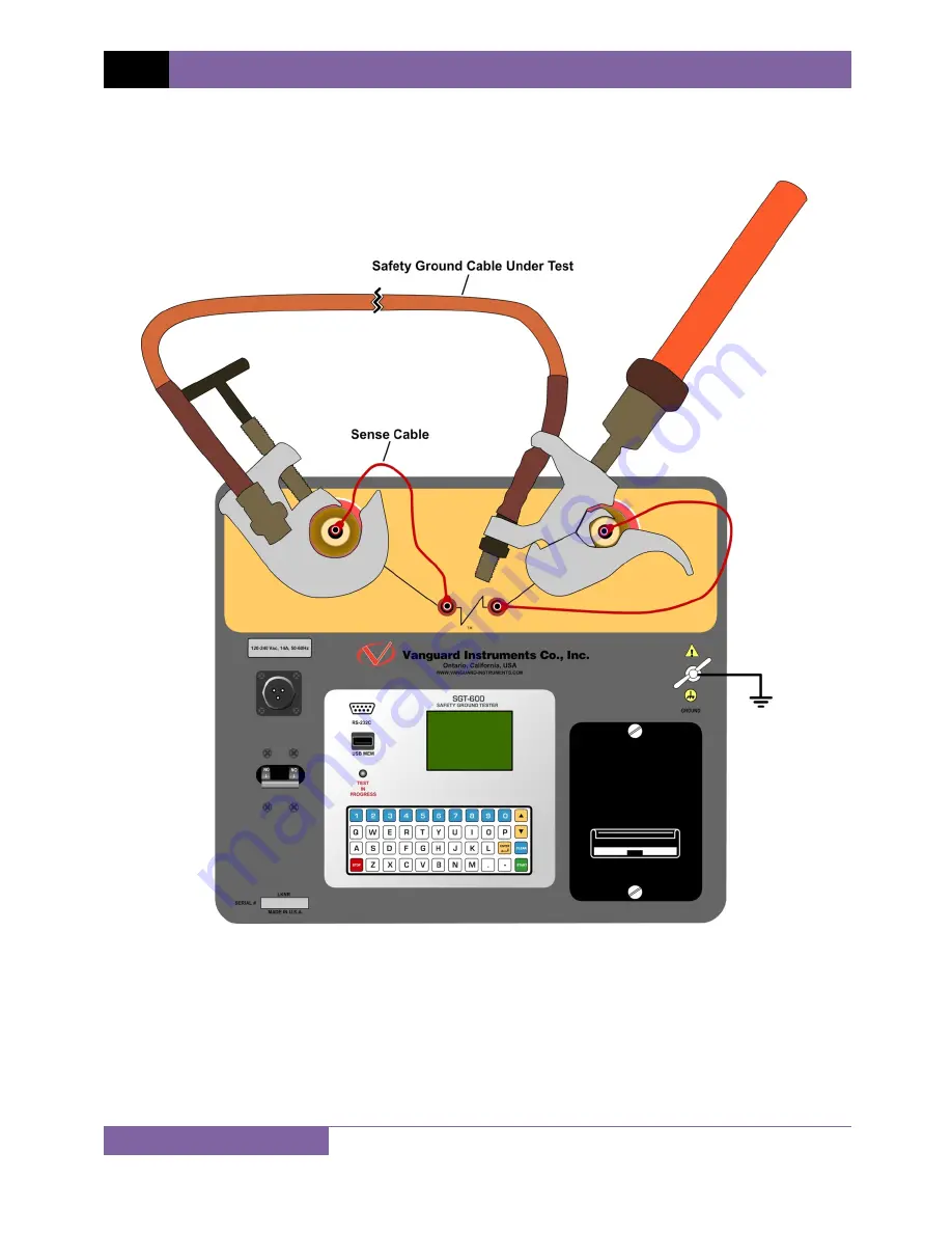 Vanguard Instruments Company SGT-600 User Manual Download Page 10