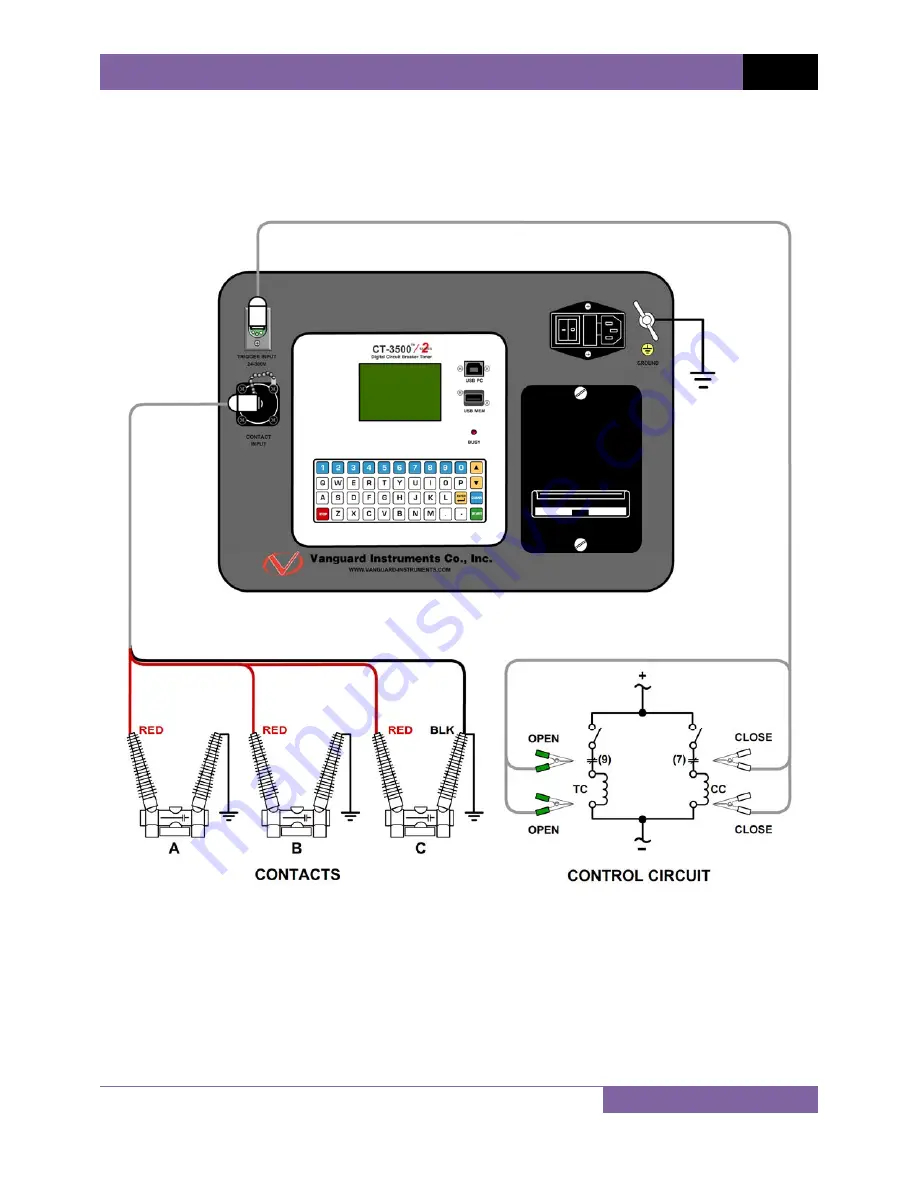 Vanguard Instruments CT-3500 S2 User Manual Download Page 10