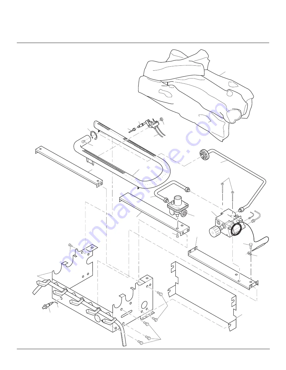 Vanguard Flame-Max Vintage Oak Log Design Owner'S Operation And Installation Manual Download Page 28